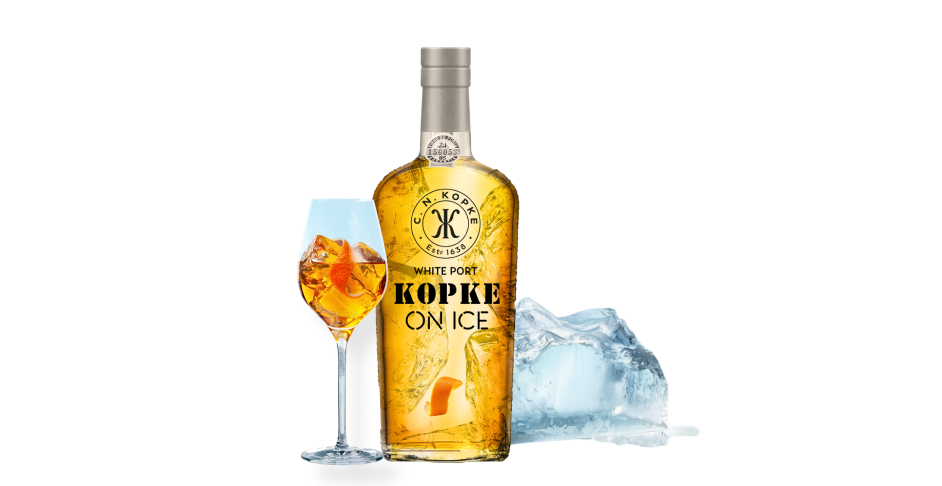 Time to break the ice Ontdek de nieuwe manier van Port drinken Ontdek Kopke on Ice Nieuw!